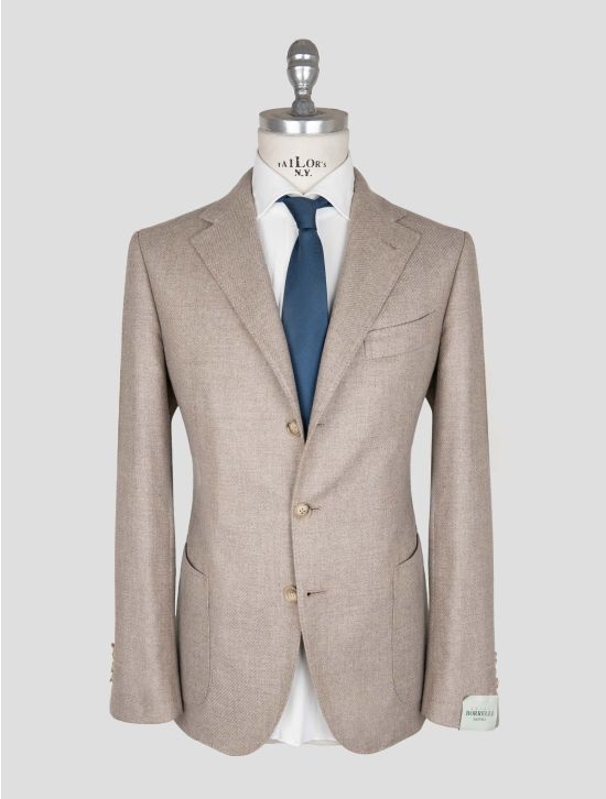 Luigi Borrelli Beige Virgin Wool  Suit 1