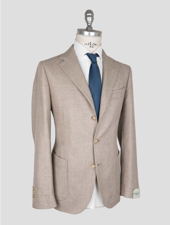Luigi Borrelli Beige Virgin Wool  Suit 2