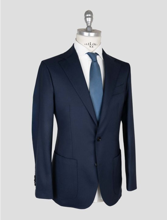 Sartorio Napoli Blue Virgin Wool Suit 2