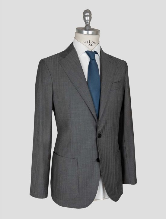 Sartorio Napoli Gray Virgin Wool Suit 2