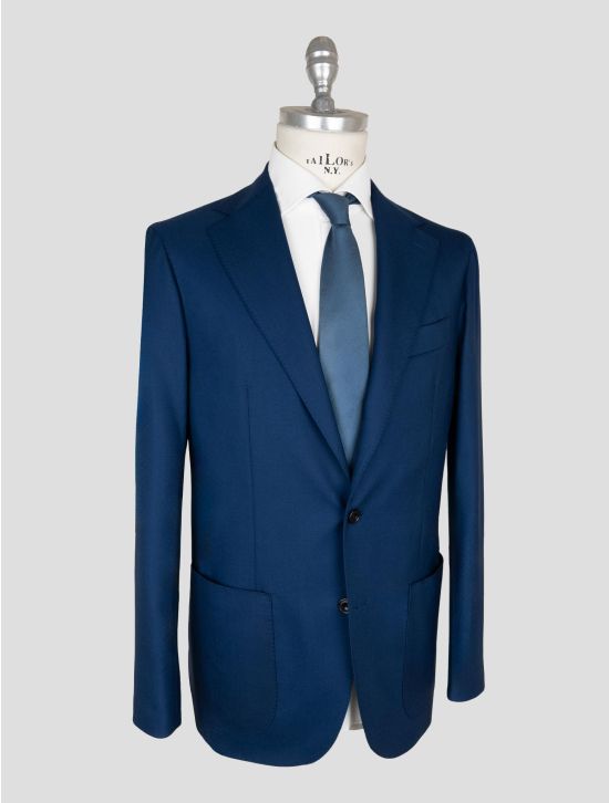Sartorio Napoli Blue Virgin Wool Suit 2