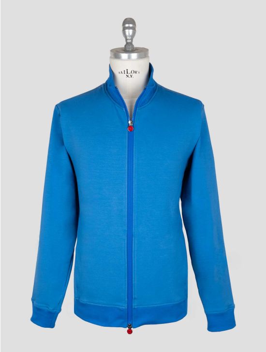 Kiton Blue Cotton Ea Coat B-ONE 1