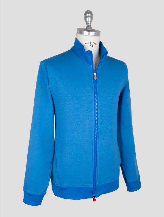 Kiton Blue Cotton Ea Coat B-ONE 2