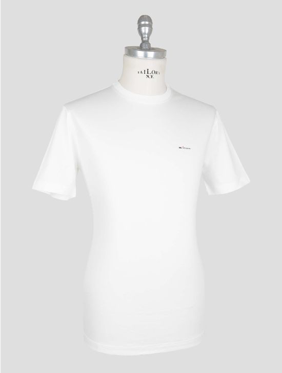 Kiton White Cotton T-shirt 2