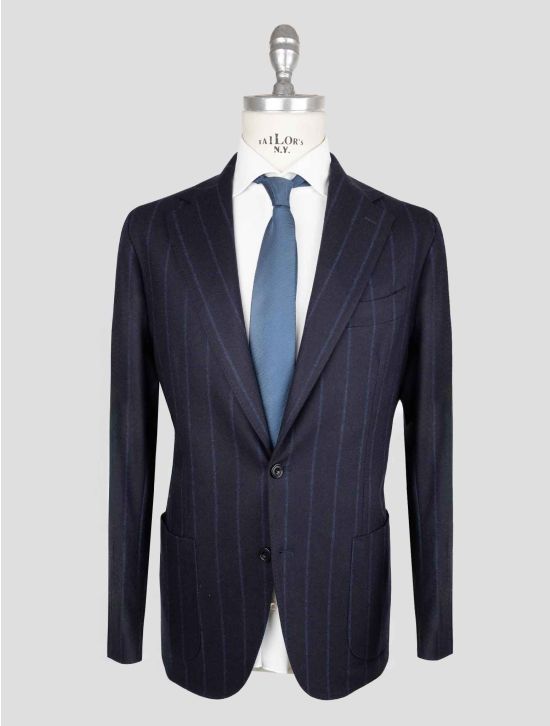 Sartorio Napoli Blue Virgin Wool Cashmere Ea Suit 1