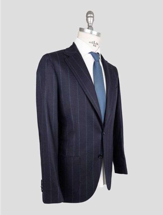 Sartorio Napoli Blue Virgin Wool Cashmere Ea Suit 2