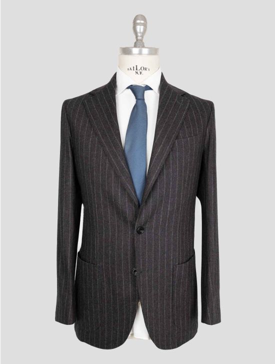 Sartorio Napoli  Gray Virgin Wool Cashmere Ea Suit 1