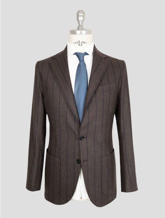 Sartorio Napoli  Brown Virgin Wool Cashmere Ea Suit 1