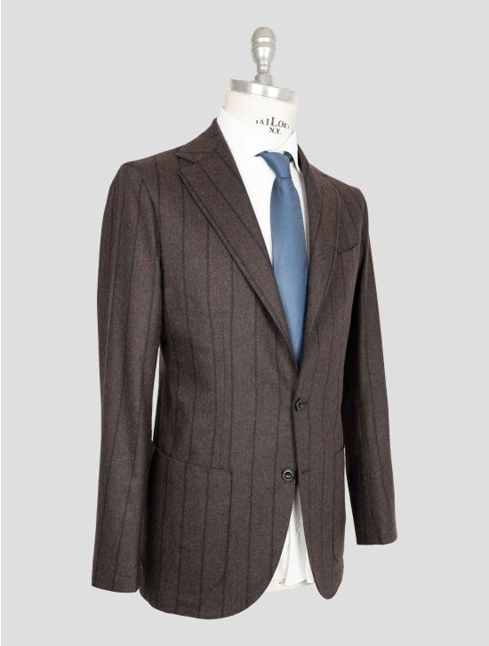Sartorio Napoli  Brown Virgin Wool Cashmere Ea Suit 2