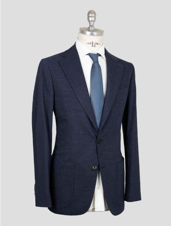 Sartorio Napoli Blue Virgin Wool Pa Cashmere Ea Suit 2