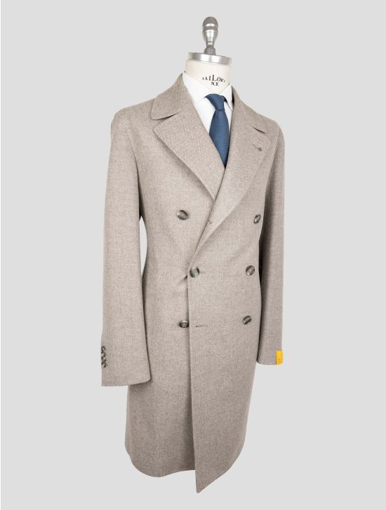 Tagliatore Gray Virgin Wool Overcoat 2