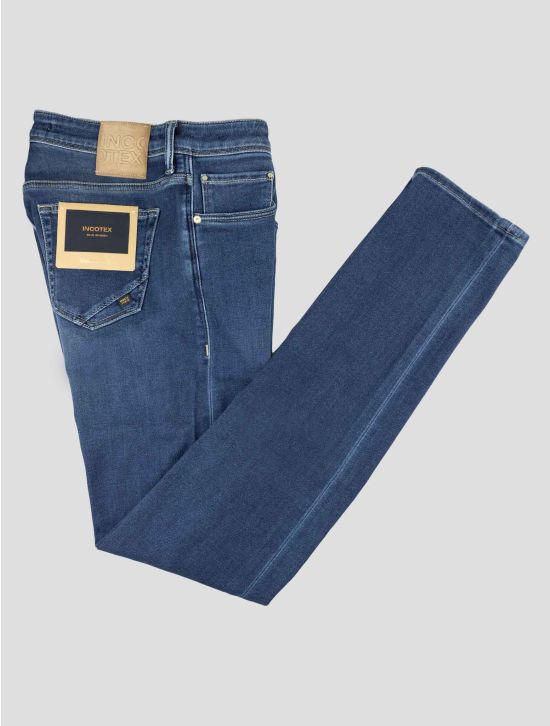 Incotex Blue Cotton Pl  Ea Jeans 1