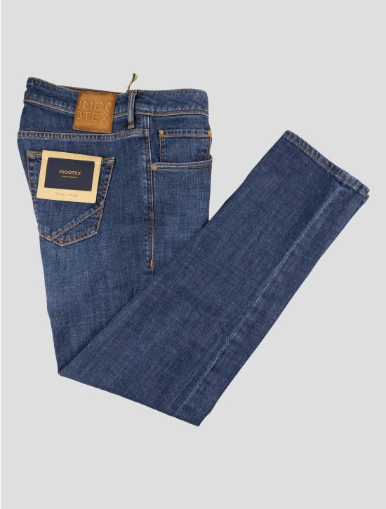 Incotex Blue Cotton Ea Jeans 1