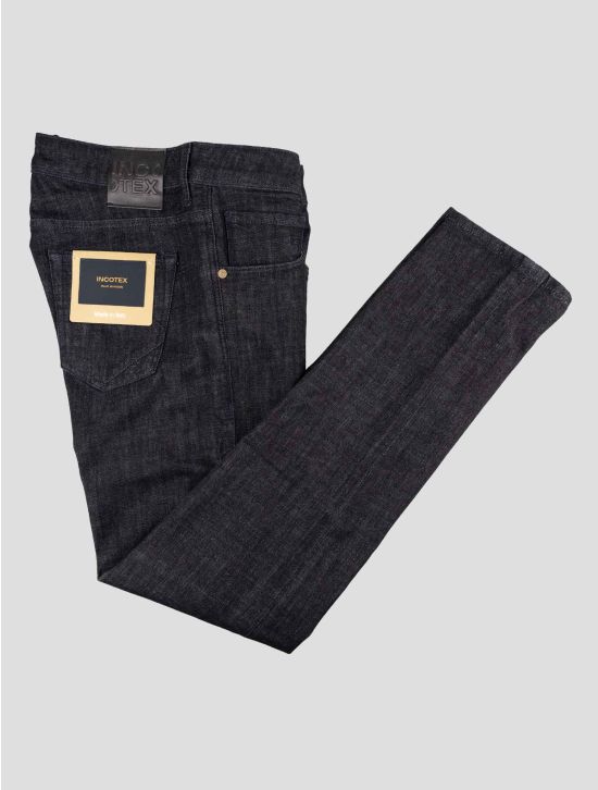 Incotex Blue Cotton Ea Limited Edition Jeans 1