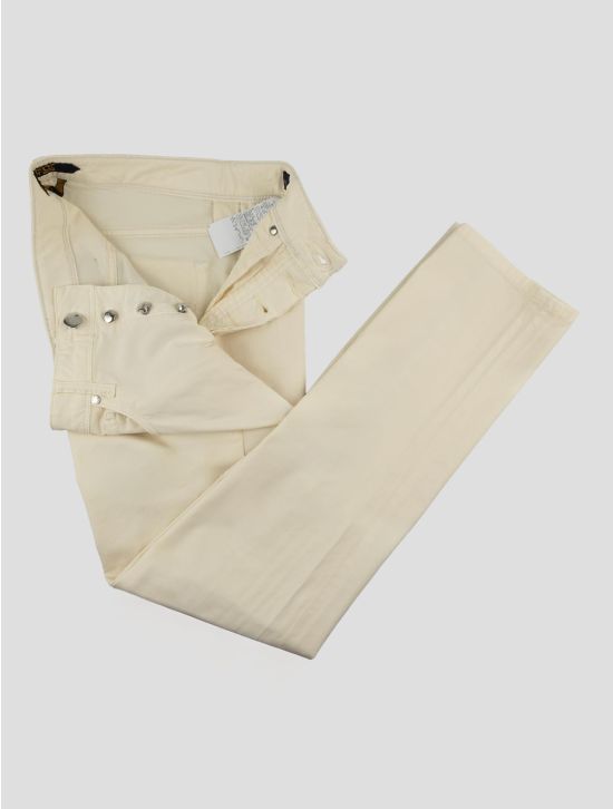 Incotex White Cotton Ea Jeans 2