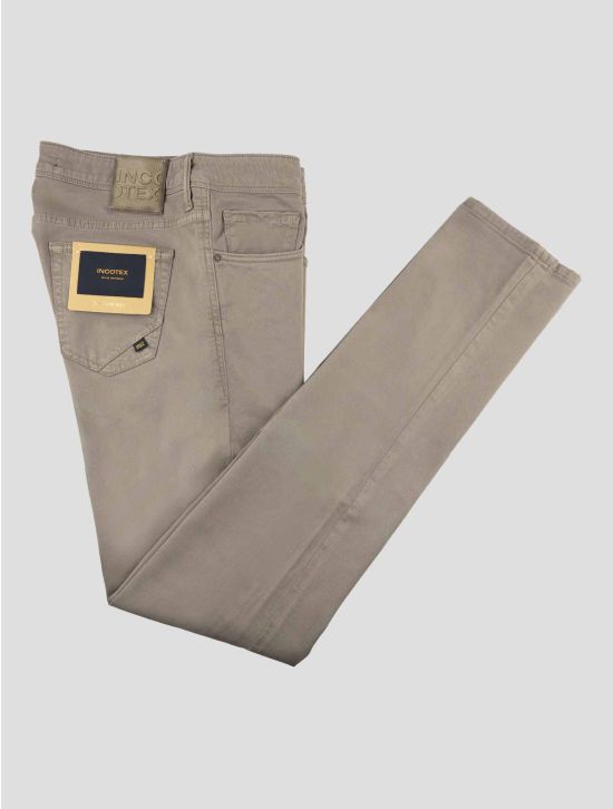 Incotex Gray Cotton Ea Jeans 1