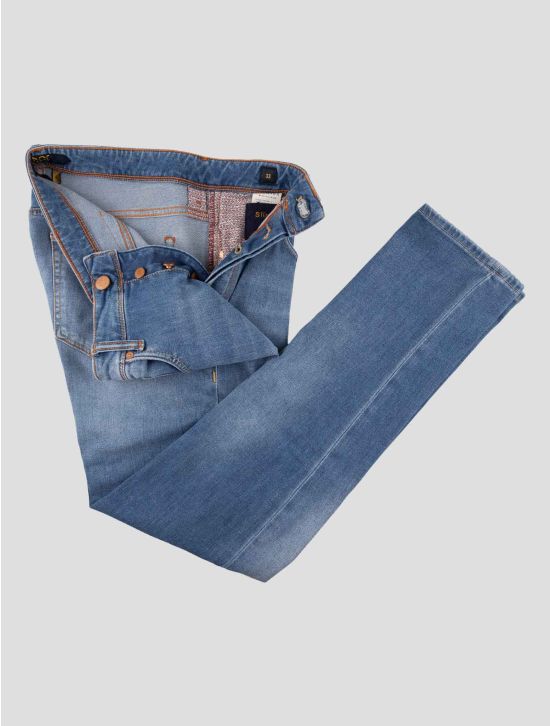 Incotex Blue Cotton Lyocell Ea Jeans 2