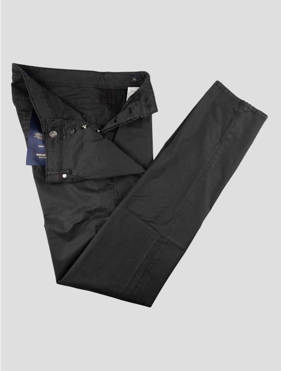 Incotex Black Lyocell Cotton Ea Jeans 2
