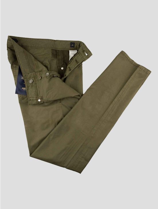 Incotex Green Lyocell Cotton Ea Jeans 2