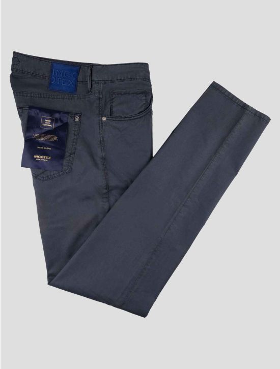 Incotex Blue Lyocell Cotton Ea Jeans 1