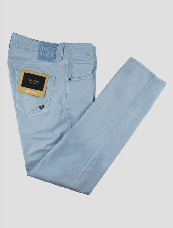 Incotex Light Blue Lyocell Cotton Ea Jeans 1