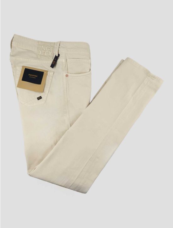 Incotex White Cotton Ea Jeans 1