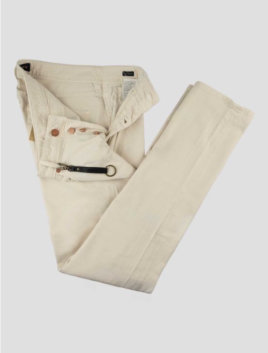 Incotex White Cotton Ea Jeans 2