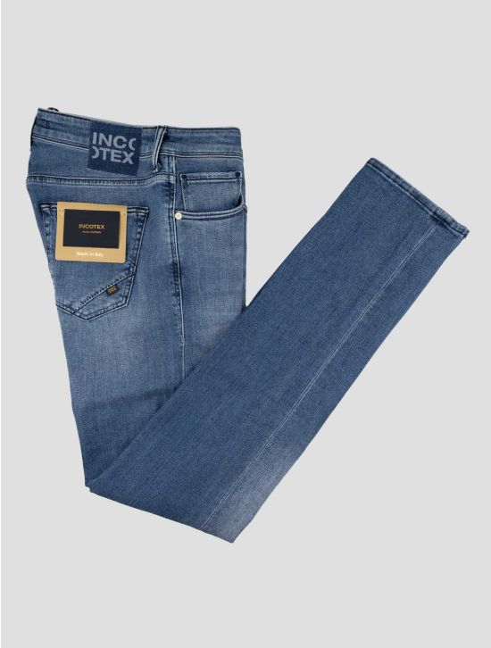 Incotex Blue Cotton Ea Jeans 1