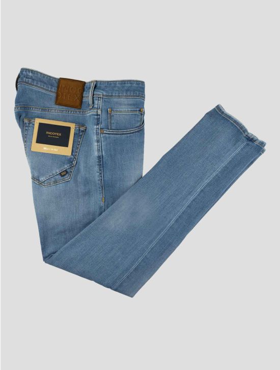 Incotex Blue Cotton Pl Ea Jeans 1