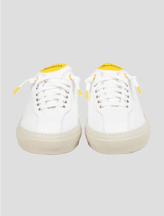 Sartorio Napoli White Leather Sneakers 2
