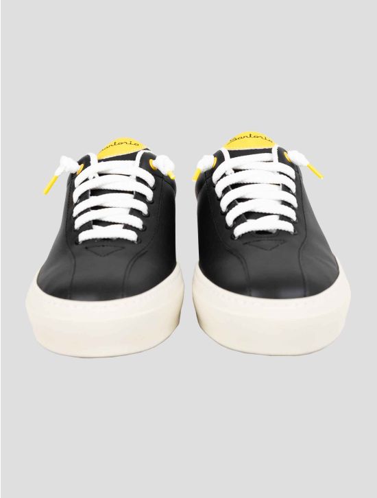 Sartorio Napoli Black Leather Sneakers 2