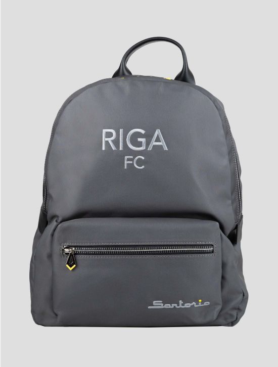 Sartorio Napoli Gray Pa Cotton Backpack 1