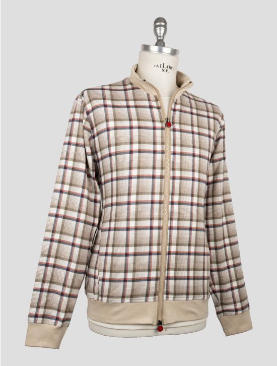 Kiton Multicolor Cotton Coat B-One 2