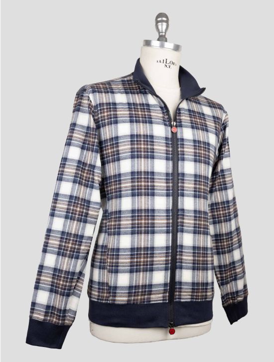Kiton Multicolor Cotton Coat B-One 2