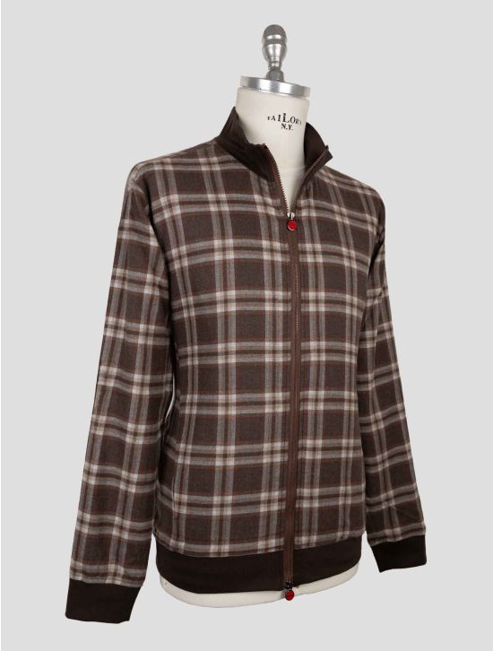 Kiton Multicolor Cotton Ea Coat B-One 2