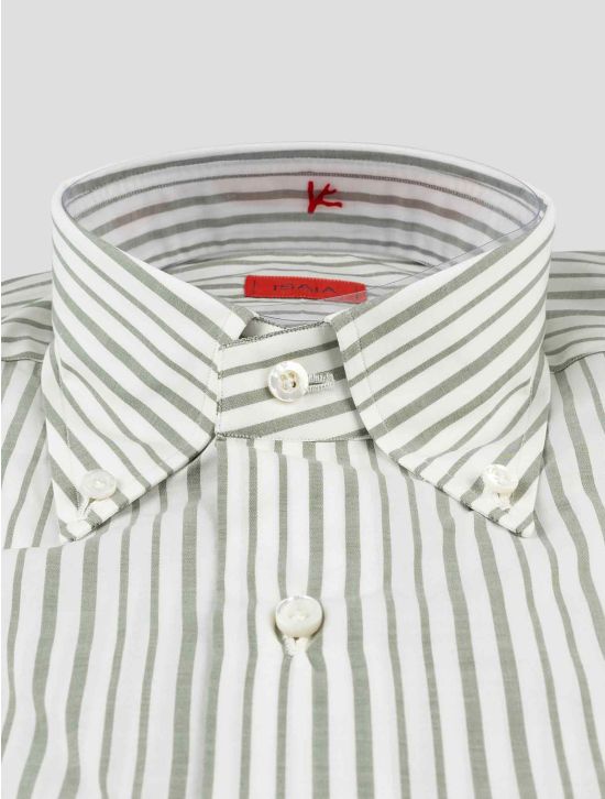 Isaia White Cotton Shirt 2