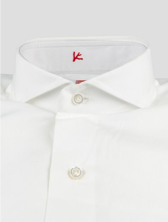Isaia White Cotton Shirt 2