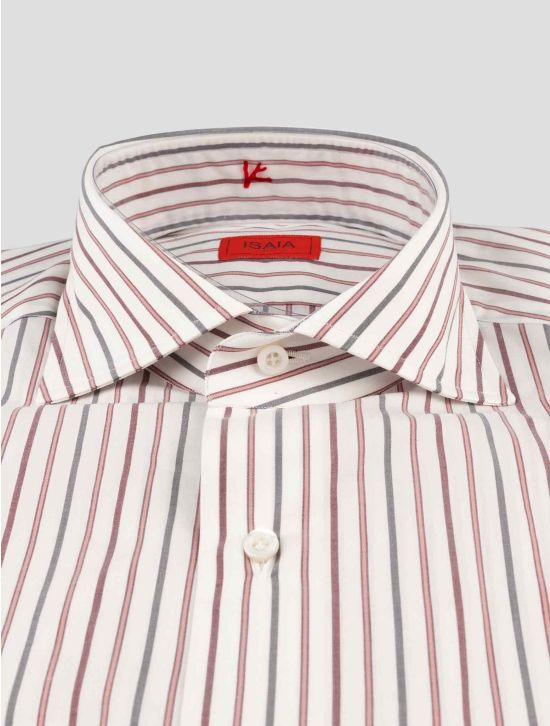 Isaia Multicolor Cotton Shirt 2