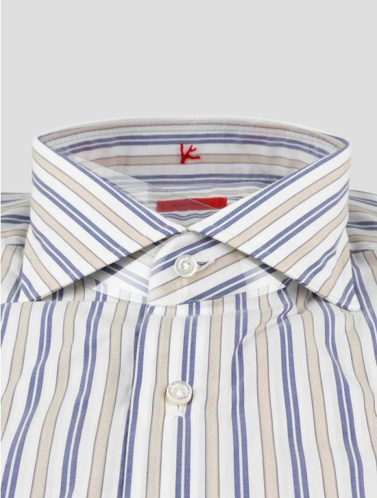 Isaia Multicolor Cotton Shirt 2