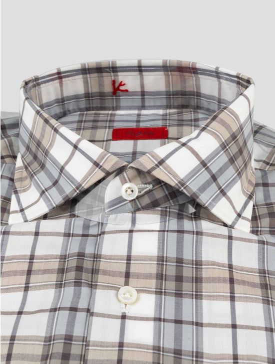 Isaia Multicolor Cotton Shirt 2