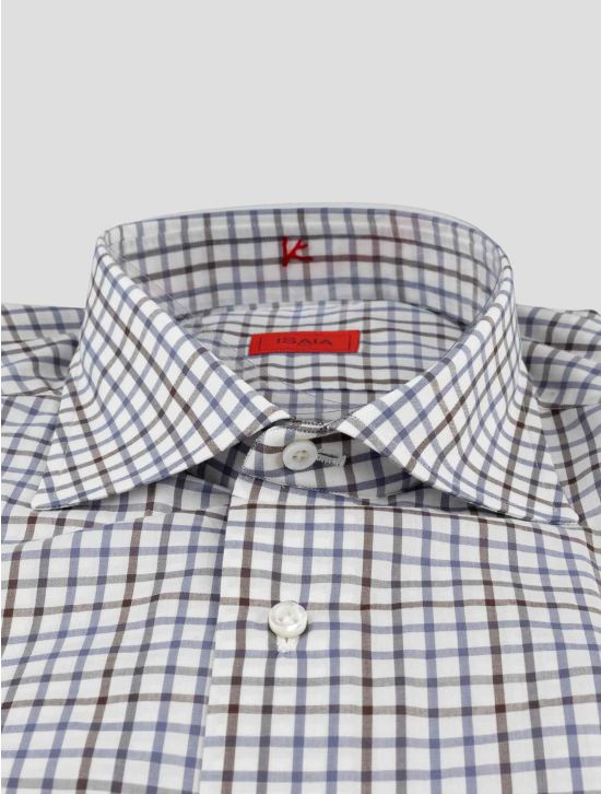 Isaia Multicolor Cotton Shirt 2