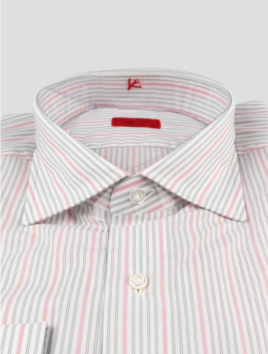 Isaia Multicolor Cotton Shirt 2