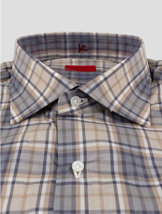 Isaia Multicolor Cotton Shirt 2