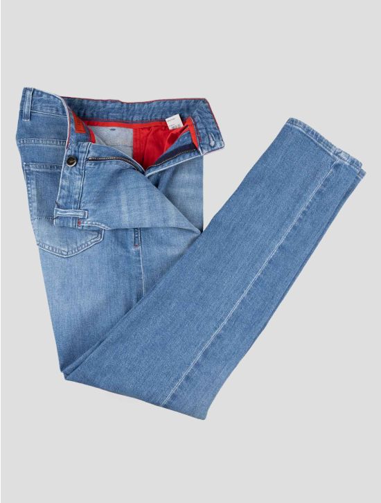 Isaia Blue Cotton Ea Jeans 2
