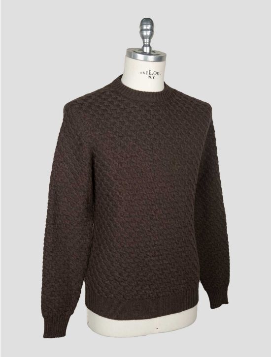 Isaia Brown Cashmere Sweater Crewneck 2
