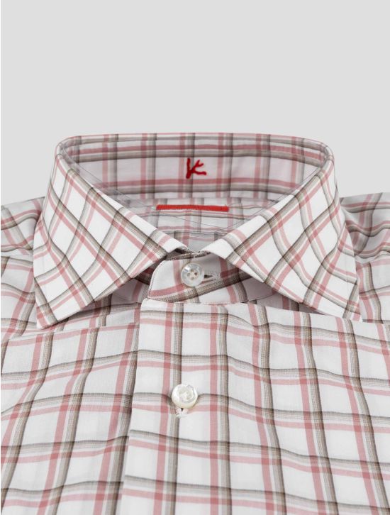 Isaia Multicolor Cotton Shirt 2