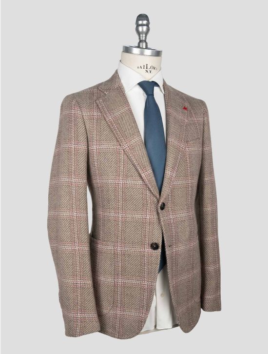 Isaia Light Brown Cashmere Blazer 2