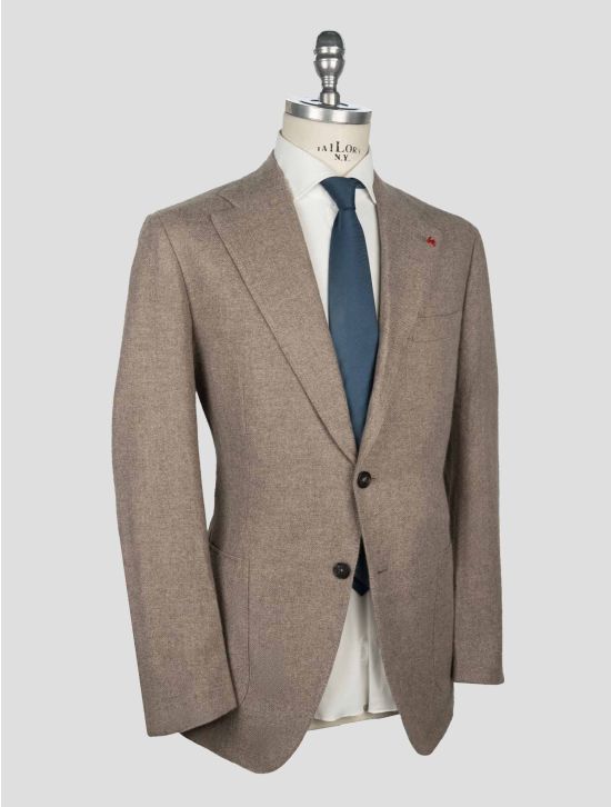 Isaia Beige Cashmere Blazer 2