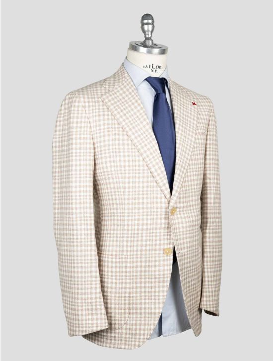 Isaia Beige Cashmere Blazer 2