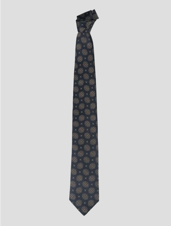 Isaia Multicolor Silk Tie 1